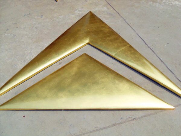 24K金箔字